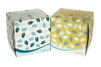 Cherish Duet Cube 2ply Tissues